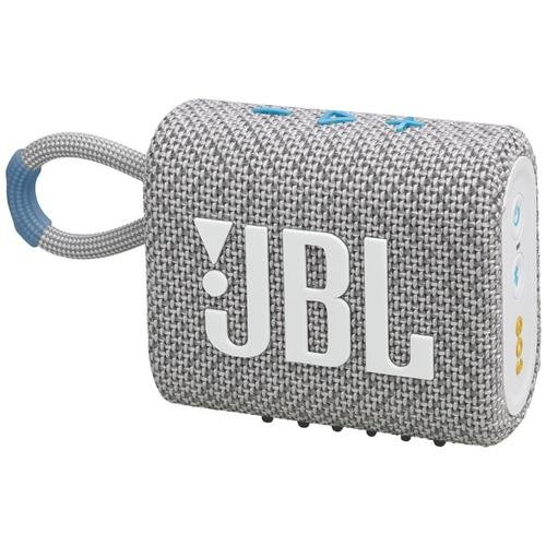 Boxa portabila jbl go 3 eco, bluetooth. ip67, 5h, gri/alb