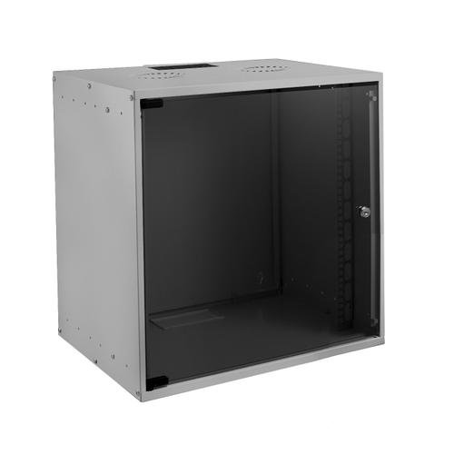 Cabinet rack metalic 12u, 600 mm, flatpack, gri