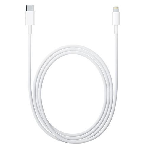 Cablu de date apple mk0x2am/a, lightning - usb type-c, 1m (alb)