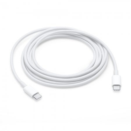 Cablu de date apple mqgh2zm/a, usb-c - lightning, 2m (alb)