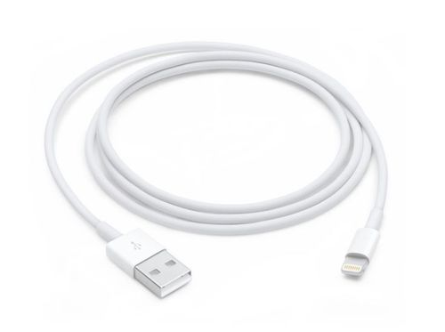 Cablu de date apple mque2zm/a, lightning, 1 m, blister (alb)