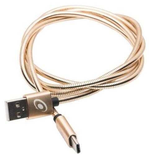 Cablu de date e-boda usbtc 100, usb type-c (auriu)