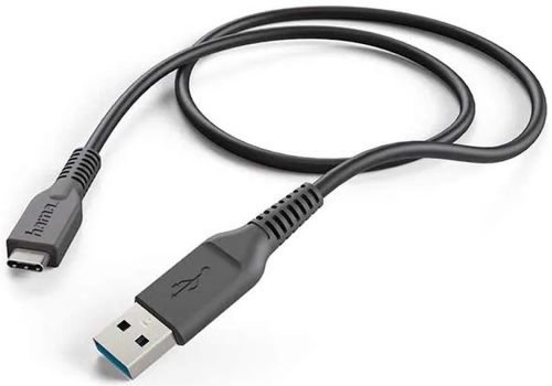 Cablu de date hama 178395, usb type-c, 1m (negru)