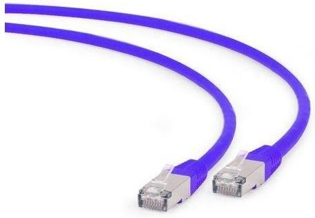 Cablu ftp gembird pp6a-lszhcu-v-1m, patchcord, cat.6a, 1 m (violet)