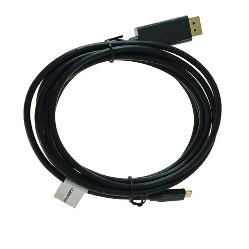 Cablu lanberg ca-cmdp-10cu-0030-bk, usb-c, displayport, 3m, 4k/60hz (negru)
