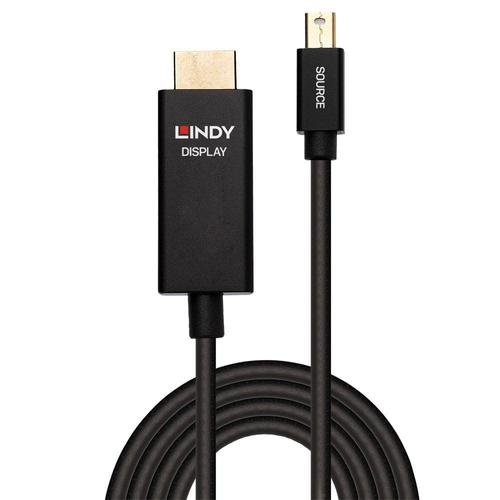 Cablu lindy ly-40922, 2m, mini displayport - hdmi
