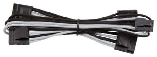 Corsair Cablu molex 4 pin premium generatia 3 (negru/alb)