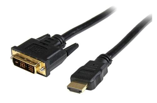 Cablu startech hddvimm1m, hdmi, dvi-d, 1m (negru)