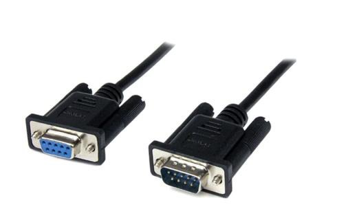 Cablu startech scnm9fm2mbk, d-sub, 2m (negru)