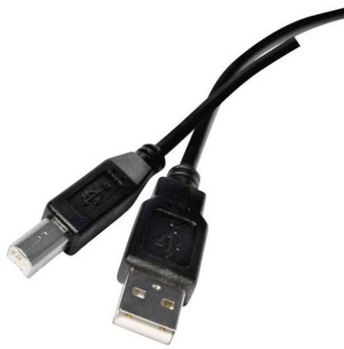 Cablu usb keyoffice, usb a/m b/m, 3m (negru)