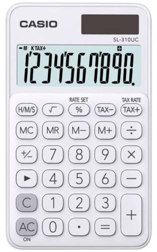 Calculator de birou casio sl-310uc-we