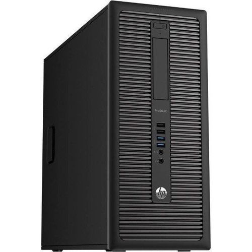 Calculator sistem pc refurbished hp prodesk 600 g1 tower(procesor intel® core™ i7-4770(8m cache, up to 3.90 ghz), 4gb ddr3, 128gb ssd,dvdrw, win10 pro)