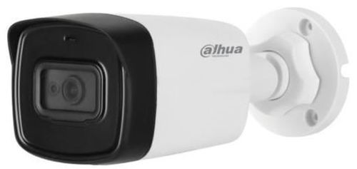 Camera supraveghere video dahua hac-hfw1500tl-0360b, 5mp, hd-cvi, cmos 1/2.7inch, 3.6mm, 2 led, ir 40m, ip67, carcasa plastic (alb/negru)