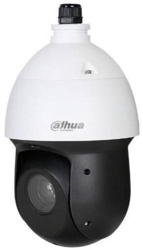 Camera supraveghere video dahua sd49225t-hn, 2mp, cmos sony 1/2.8inch, 4.8-120mm, 6 led, ir 100m, h.265+, poe+, ip66, carcasa metal (alb/negru)