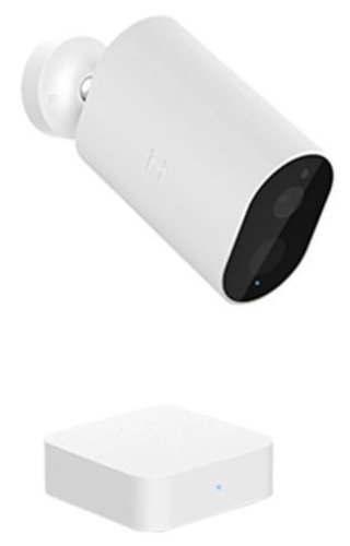 Camera supraveghere video imilab ec2 + unitate gateway wireless home security, full hd, h.264, unghi de vizualizare 120°, ip66 (alb)