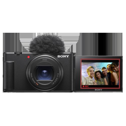Camera vlogging sony zv-1 ii, 4k, obiectiv 18-50mm, negru