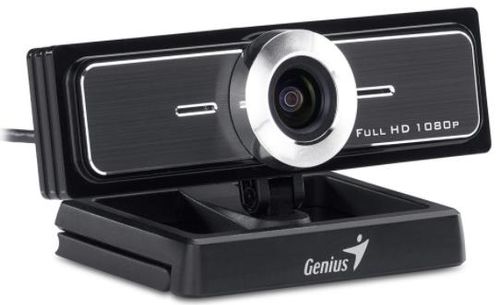 Camera web genius widecam f100, 1080p (negru)