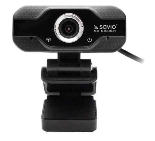 Camera web savio cak-01, full hd,30 fps, microfon incorporat