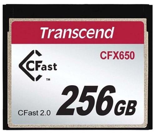 Card de memorie compactflash transcend cfx650, 256gb 