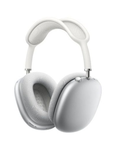  casti stereo wireless apple airpods max, noise cancelling, bluetooth 5.0, 9 microfoane (argintiu)
