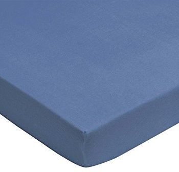 Cearsaf pentru pat bebe jollein, 60 x 120 cm 511-507-00012 (albastru)