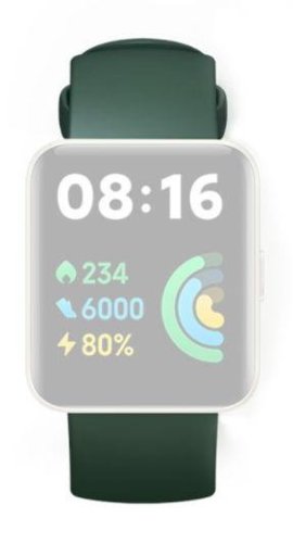 Curea pentru ceas smartwatch xiaomi redmi watch 2 lite, verde