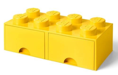 Cutie de depozitare lego 40061732 (galben)