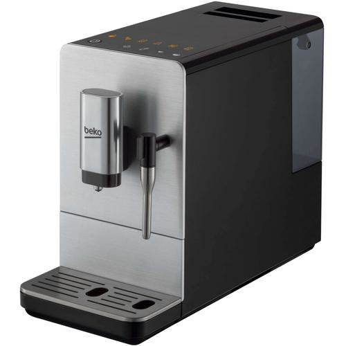Espressor automat beko ceg5311x, 19 bar, sistem spumare lapte, rasnita integrata, display touch, inox