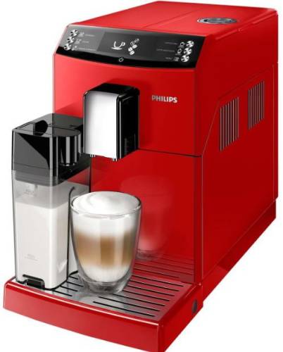 Espressor super-automat philips ep3363/10, sistem filtrare aquaclean, carafa de lapte integrata, 5 setari intensitate, optiune cafea macinata, 6 bauturi, rosu