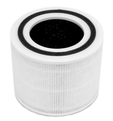 Filtru purificator de aer levoit core 300 / core 300s / core p350, 3 in 1, pre filtru, filtru true hepa, filtru de carbon activ , pet friendly (alb)