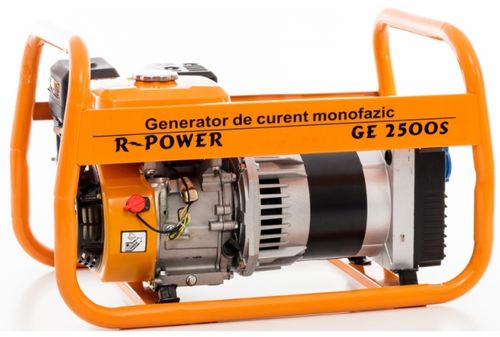 Generator curent electric ruris r-power ge 2500, 7 cp, benzina, 220v