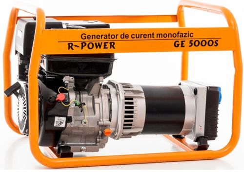 Generator curent electric ruris r-power ge 5000, 13 cp, benzina, 220v