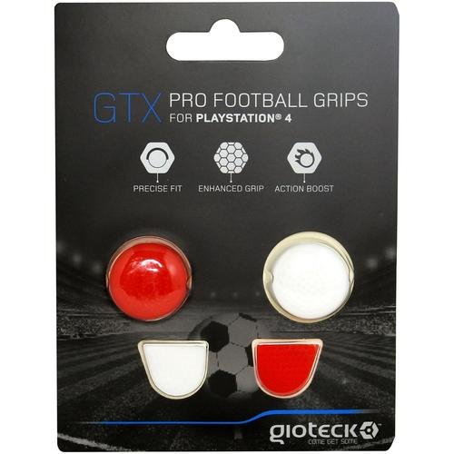 Gioteck gtx pro football grips (ps4) (alb/rosu)