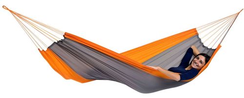 Hamac amazonas silk traveller techno az-1030160 (portocaliu/gri)