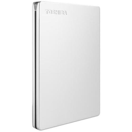 Hdd extern Toshiba canvio slim, 1tb, usb 3.2 (argintiu)