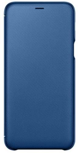 Husa book cover samsung wallet ef-wa605clegww pentru samsung galaxy a6+ (2018) (albastru)