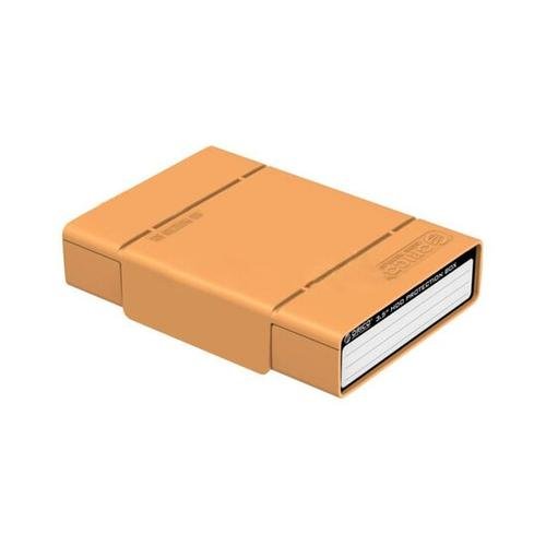 Husa hdd orico php35-v1 3.5 inch hard drive protective case, portocaliu