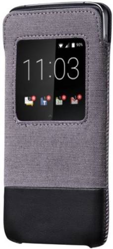 Husa pouch blackberry smart pocket acc-63006-001 pentru blackberry dtek50 (negru/gri)