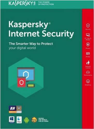 Kaspersky internet security european edition, 5 pc, 1 an, licenta noua, box/retail