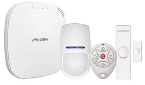Kit de alarma wireless hikvision ds-pwa32-kg, lan+wifi+gprs (alb)