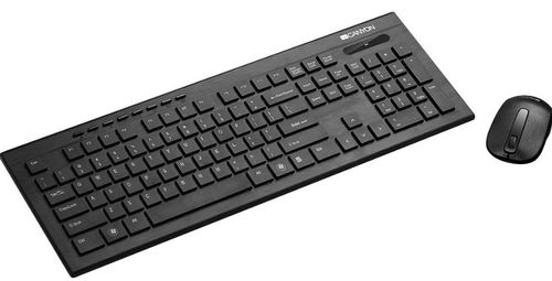 Kit tastatura si mouse wireless canyon cns-hsetw4-us, usb (negru)