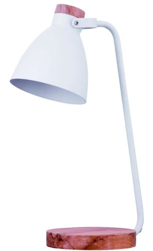 Lampa de birou maxcom ml110 malmo, e27, 40w, 100-240v (alb)