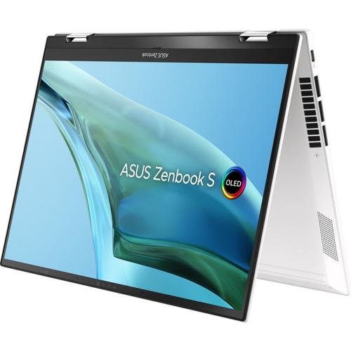 Laptop 2in1 asus zenbook s 13 flip oled up5302za (procesor intel® core™ i7-1260p (18m cache, up to 4.70 ghz) 13.3inch 2.8k touch, 16gb, 1tb ssd, intel® iris xe graphics, win11 pro, alb)
