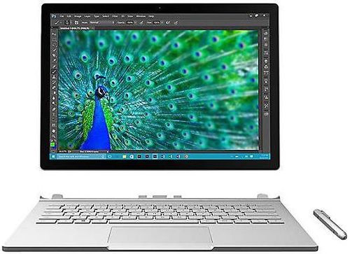 Laptop 2in1 microsoft surface book (procesor intel® core™ i5-6300u (3m cache, up to 3.00 ghz), 13.5inch, multi-touch, 8gb, 256gb ssd, nvidia geforce, wireless ac, win10 pro 64)