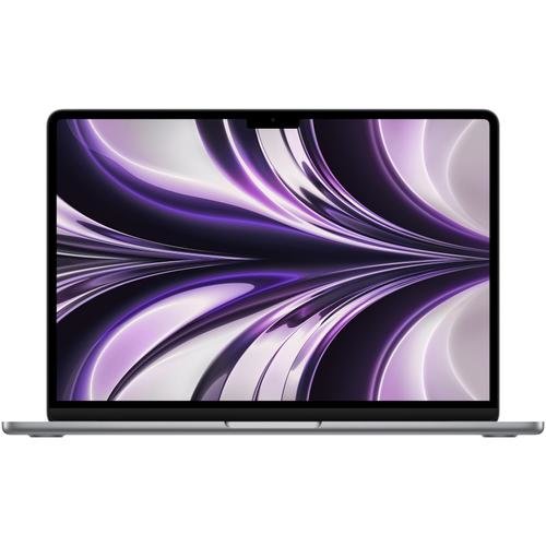 Laptop apple macbook air 13, procesor apple m2 chip with 8-core cpu and 10-core gpu, 13.6inch wqxga, 8gb, 512gb, layout us, mac os (gri) + adaptor priza us - eu