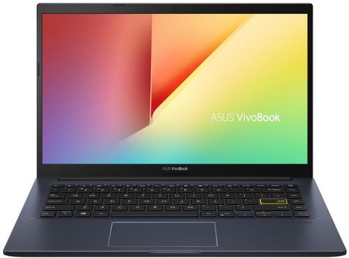 Laptop asus vivobook f413fa-ek673t (procesor intel® core™ i3-10110u (4m cache, up to 4.10 ghz), comet lake, 14inch fhd, 4gb, 256gb ssd, intel® uhd graphics, win10 home, albastru)