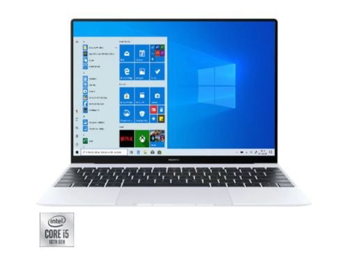 Laptop huawei matebook x (procesor intel® core™ i5-10210u (6m cache, up to 4.20 ghz), comet lake, 13.9inch 3k, touch, 16gb, 512gb ssd, intel uhd graphics, win10 home, gri)