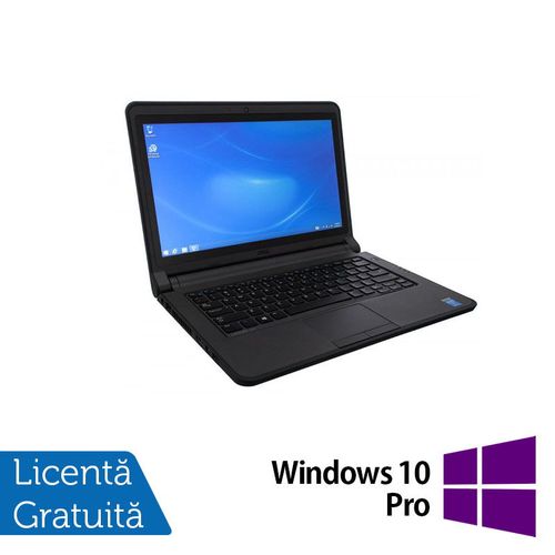 Laptop refurbished dell latitude 3340 (procesor intel® core™ i5-4200u (3m cache, up to 2.60 ghz), haswell, 13.3inch, 16gb, 120gb ssd, intel® hd graphics 4400, ein10 pro, negru)