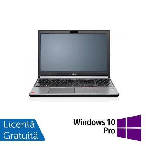 Laptop refurbished fujitsu siemens lifebook e754 (procesor intel® core™ i5-4200m (3m cache, up to 3.10 ghz), haswell, 15.6inch, 4gb, 240gb ssd, dvd-rw, fara webcam, intel® hd graphics 4600, win 10 pro)
