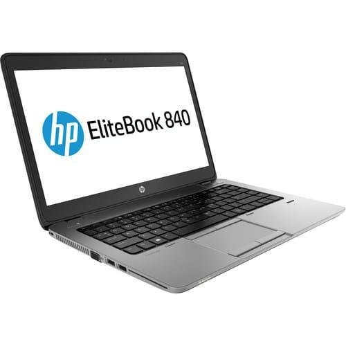 Laptop refurbished hp elitebook 840 g1, intel core i5-4300u cpu 1.90ghz up to 2.90ghz, 8gb ddr3, 256gb ssd, 14 inch, webcam